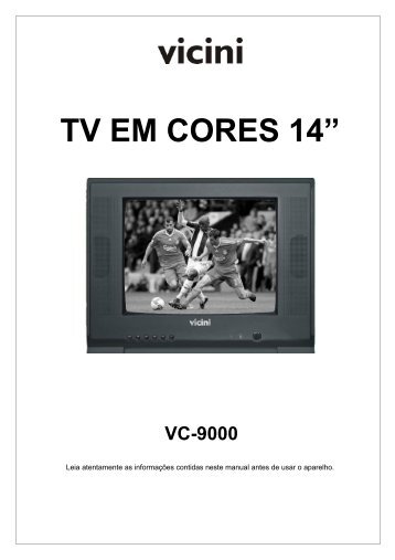 vc-9000 - tv em cores 14 - Vicini