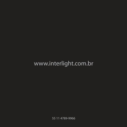 Catálogo Interlight - Stilluz Iluminação