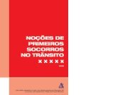 Noções de Primeiros Socorros - Detran RO