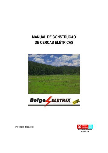 manual de construção de cercas elétricas - Moretti.agrarias.ufpr.br