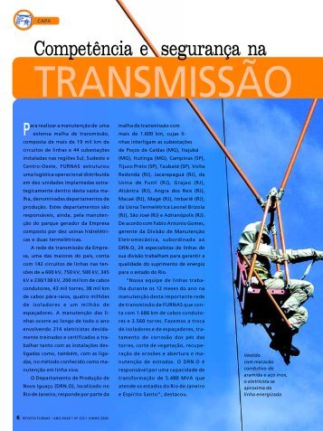 Competência e segurança na transmissão - Furnas