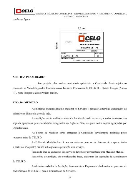 Departamento Regional Nordeste - Celg D