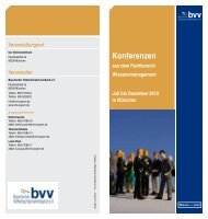 Konferenzen - Bayerischer Volkshochschulverband