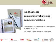 Die lea. - Diagnose