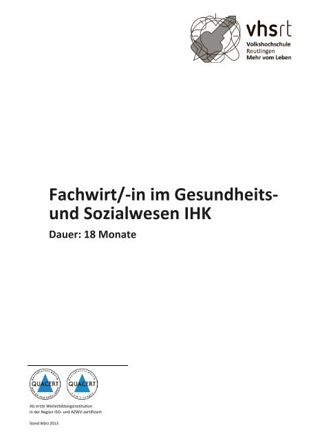 Fachwirt/-in im Sozial- und Gesundheitswesen IHK (PDF