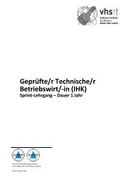 Technische/r Betriebswirt/-in (PDF) -  Volkshochschule Reutlingen ...