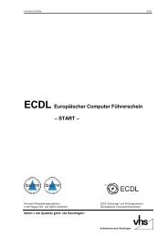 ECDL Europäischer Computerführerschein START