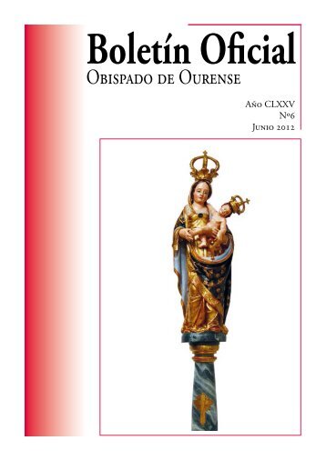 Boletín Oficial del Obispado de Ourense - Junio 2012