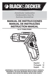 PD400L Manual - Black&Decker