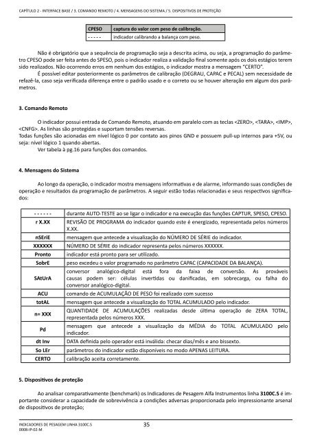 Manual de Instalação e Operação