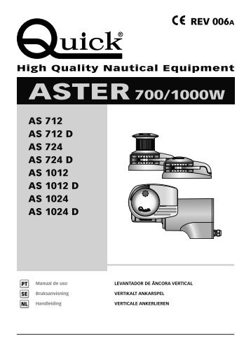 ASTER 700/1000W - Quick® SpA