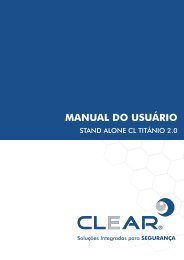 manual - CLEAR CFTV – Soluções Integradas para Segurança