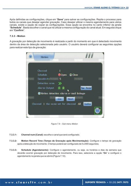 manual - CLEAR CFTV – Soluções Integradas para Segurança