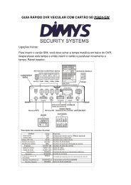 GUIA RÁPIDO DVR VEICULAR COM CARTÃO SD P5624-GW