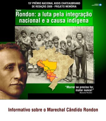 a luta pela integração nacional ea causa indígena - Cprepmauss ...