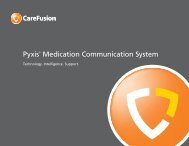 Pyxis ® Med Family Brochure - CareFusion