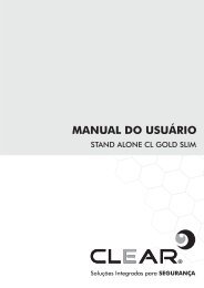 MANUAL DO USUÁRIO - CLEAR CFTV – Soluções Integradas para ...