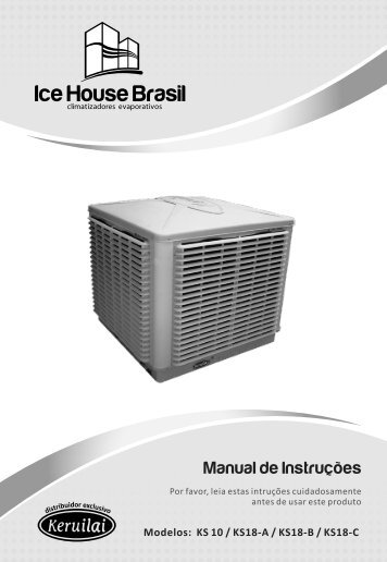 Manual de Instruções - Ice House Brasil