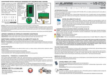 Manual VS-250 Lite - Vetti