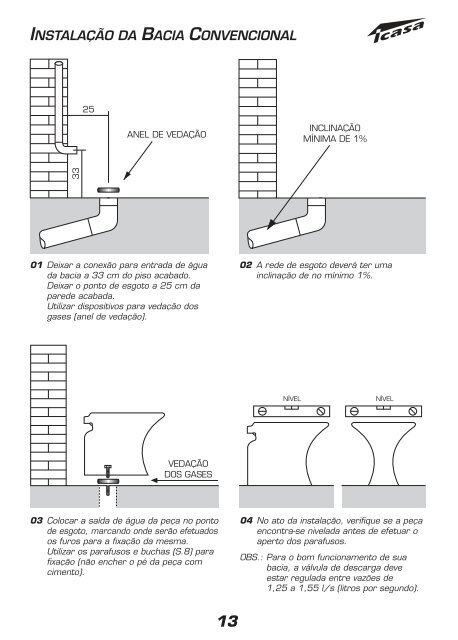 Manual de Instalação - Icasa