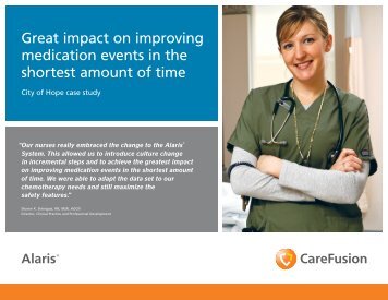 Improving medication events using Guardrails Suite ... - CareFusion