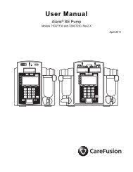 User Manual - CareFusion