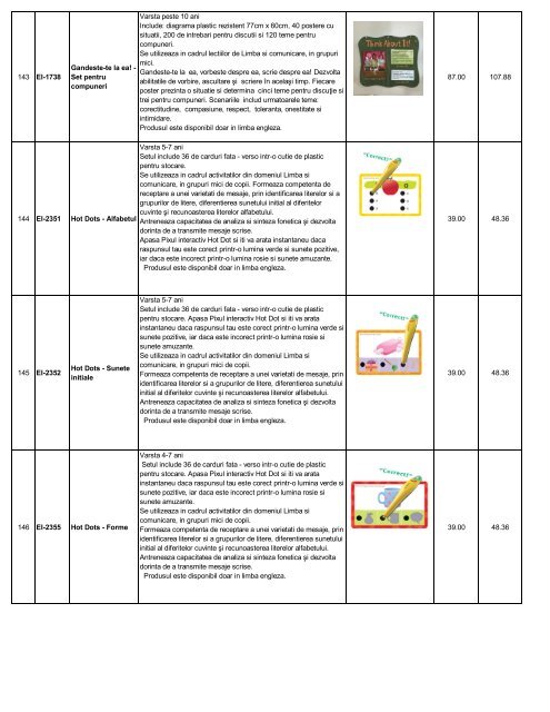 ofertă materiale didactice clasele 0-4 limbă şi comunicare - Alfa Vega