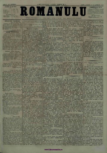 Românul – 12 aprilie 1866