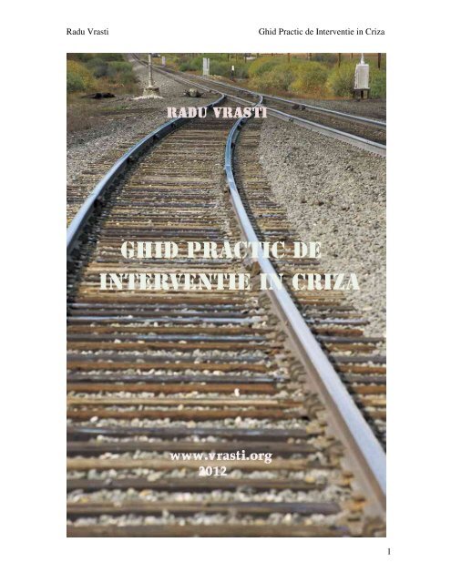 Radu Vrasti Ghid Practic de Interventie in Criza 1 - Dr. Radu Vrasti