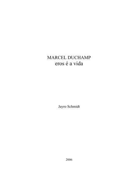 O Xeque-mate de Duchamp