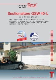Sectionaltore GSW 40-L - Denk Rolladen