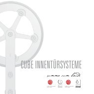 Cube Innentürsysteme - TOM kommt