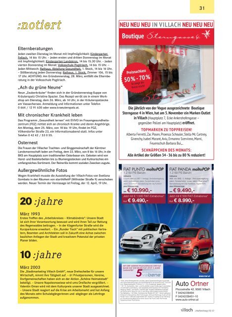 stadtzeitung - Villach