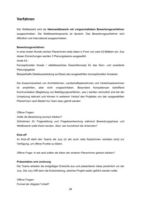 KONSULTATION Wettbewerb Lederergasse - Villach