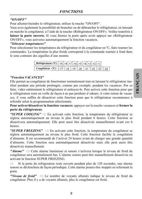 • Manual de instrucciones. • Manual de instruções • Mode d'emploi ...