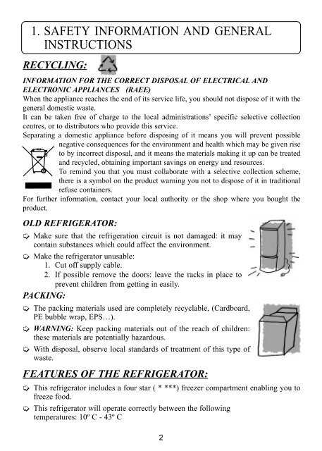 • Manual de instrucciones. • Manual de instruções • Mode d'emploi ...