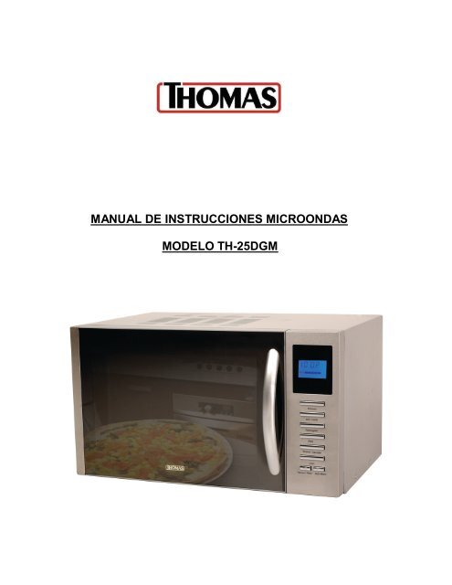 MANUAL MICROONDAS TH-MO17 - Thomas
