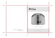 Manual PDF - Philco