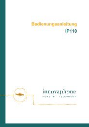 Bedienungsanleitung IP110