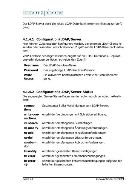 Innovaphone IP1200 DECT Basisstation Handbuch