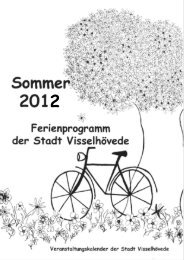 Sofa Ferienprogramm 2012 - Stadt VisselhÃ¶vede