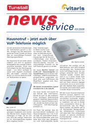 zum Newsletter bitte hier klicken - Vitaris GmbH