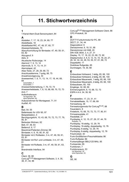 Systembeschreibung CONCENTO PLUS - Vitaris GmbH