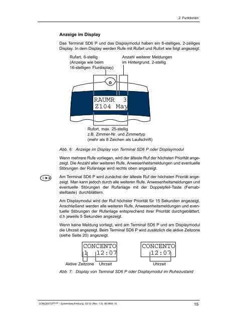 Systembeschreibung CONCENTO PLUS - Vitaris GmbH