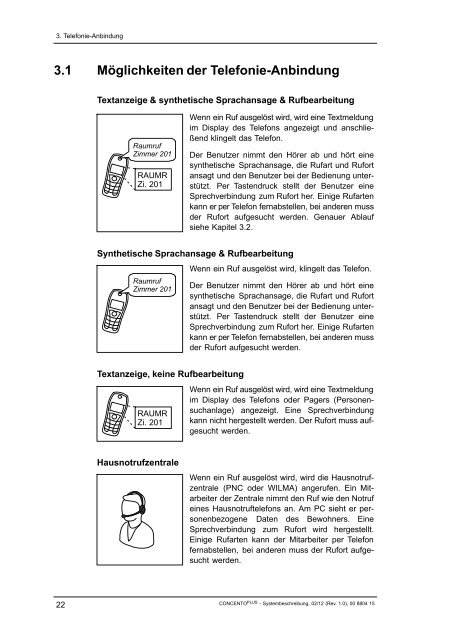 Systembeschreibung CONCENTO PLUS - Vitaris GmbH