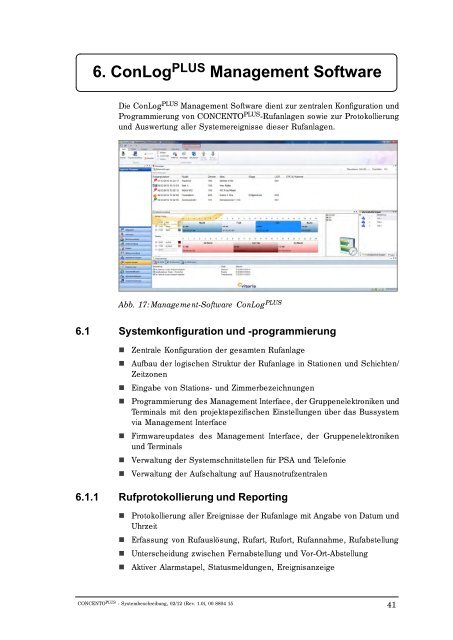 Systembeschreibung CONCENTO PLUS - Vitaris GmbH