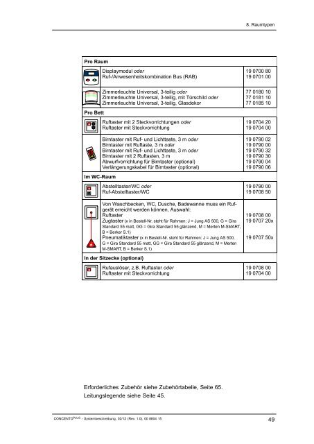 Systembeschreibung CONCENTO PLUS - Vitaris GmbH