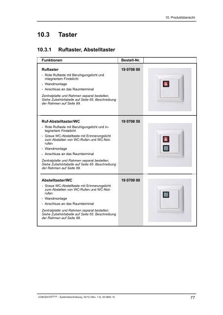 Systembeschreibung CONCENTO PLUS - Vitaris GmbH