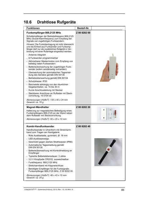 Systembeschreibung CONCENTO PLUS - Vitaris GmbH