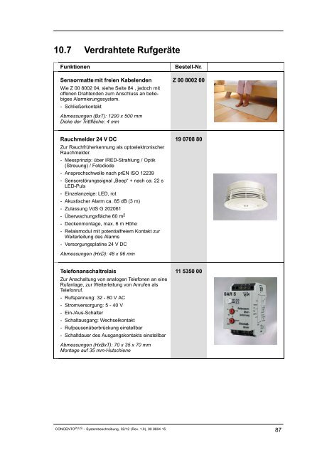 Systembeschreibung CONCENTO PLUS - Vitaris GmbH